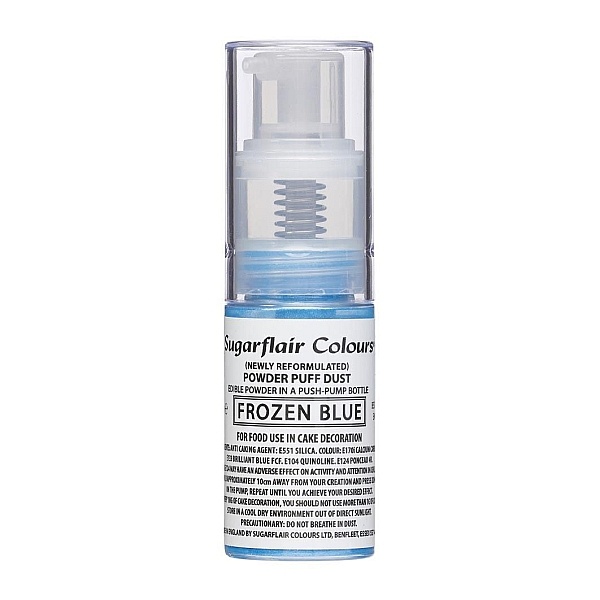 Spray cu Pompita &ndash; FROZEN BLUE/ALBASTRU &ndash; 10 G &ndash; Sugarflair