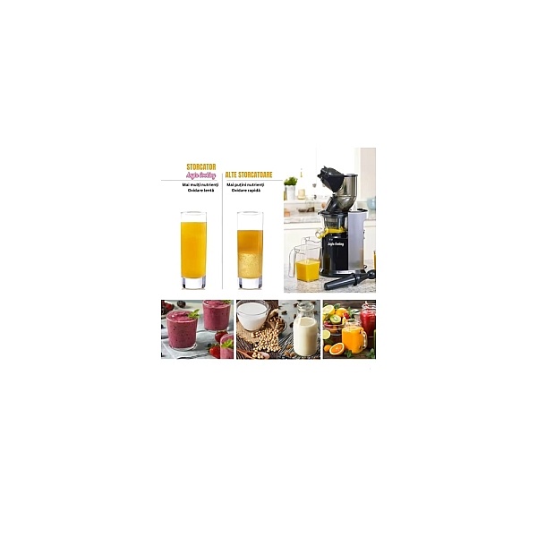 Storcător cu melc  Multifunctional -FRESH MIX - Anyta Cooking - Maxim de Suc, Plus &Icirc;nghețată Sănătoasă