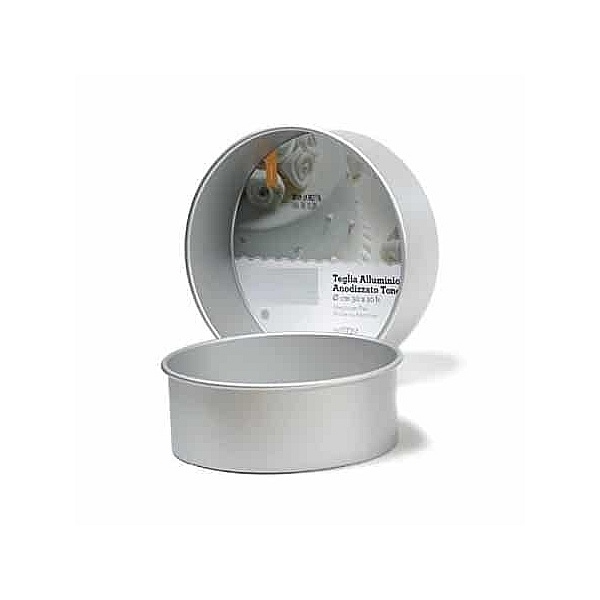 Tava rotunda cu margini drepte -&Oslash; 15 x H 10 cm-Decora