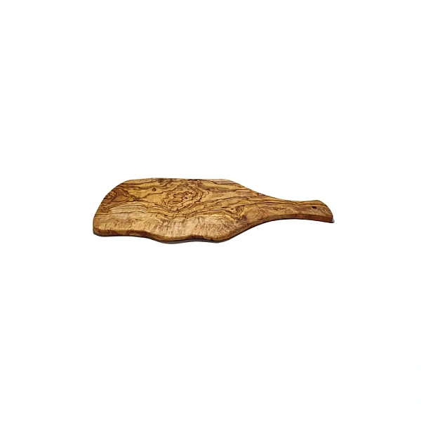 Tocător Rustic din Lemn de Măslin - Realizat Manual - 35 x 18 x 1 cm