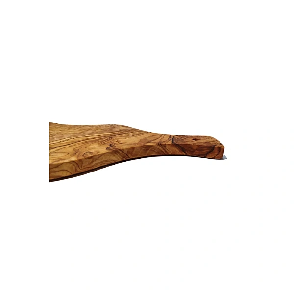 Tocător Rustic din Lemn de Măslin - Realizat Manual - 35 x 18 x 1 cm