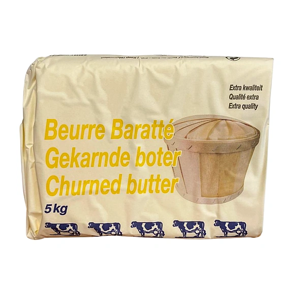 Unt nesarat cu 82% grasime Extra calitate - 5 kg - Baratte