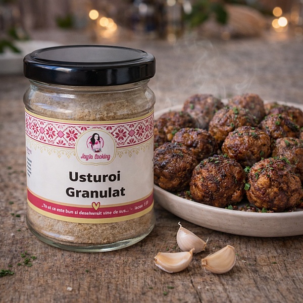Usturoi granulat 100g -  Condiment PREMIUM &ndash; 100% Natural - Anyta Cooking
