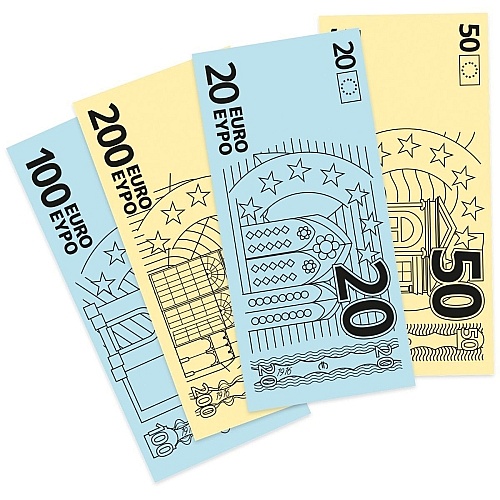 Set 10 foi de vafa comestibila - BANI - YUMMY MONEY