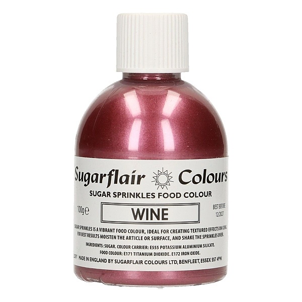 Zahar Fin Sclipicios -100 GR&ndash; WINE / Vin - Sugarflair