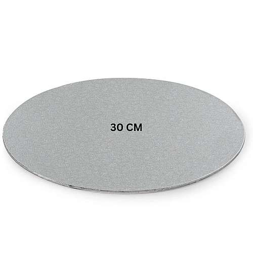 Disc Tort - ARGINTIU - &Oslash; 30CM - cu 3 mm grosime - Decora