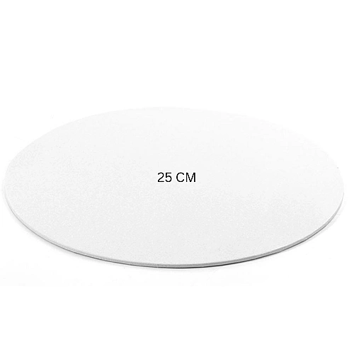 Disc Tort - ALB - &Oslash; 25CM - cu 3 mm grosime - Decora