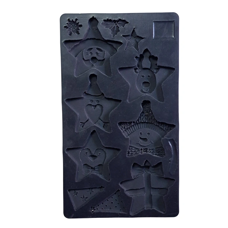 Mulaj din silicon Stea Craciun - 20.5x11cm - Cesil