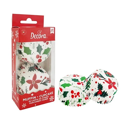 Set 36 buc Forma de Copt Briose -Best wishes- 50 X 32 MM - Decora