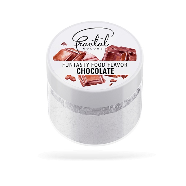 Aromă alimentara pudră incoloră - Funtasty CHOCOLATE/ CIOCOLATA - 30 g- Fractal 