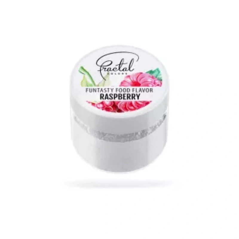 Aromă alimentară pudră incoloră - Funtasty RASPBERRY/ ZMEURA - 30 g- Fractal