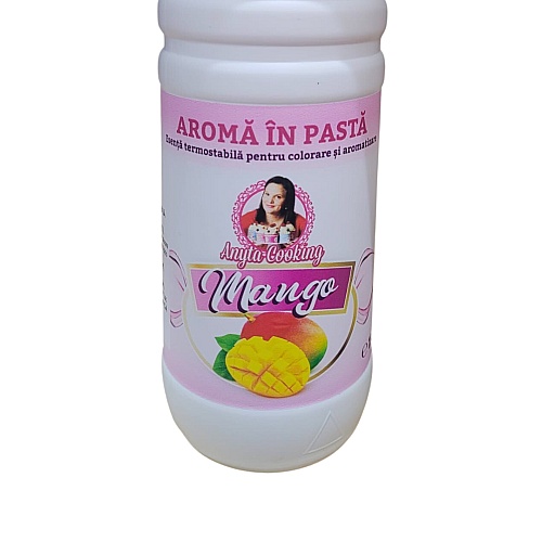 Aromă &icirc;n Pastă Concentrată &ndash; Termostabilă &ndash; MANGO &ndash; 1L &ndash; Anyta Cooking