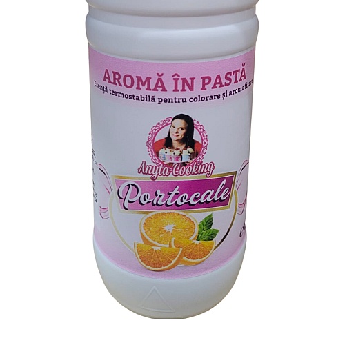 Aromă &icirc;n Pastă Concentrată &ndash; Termostabilă &ndash; PORTOCALE &ndash; 1L &ndash; Anyta Cooking