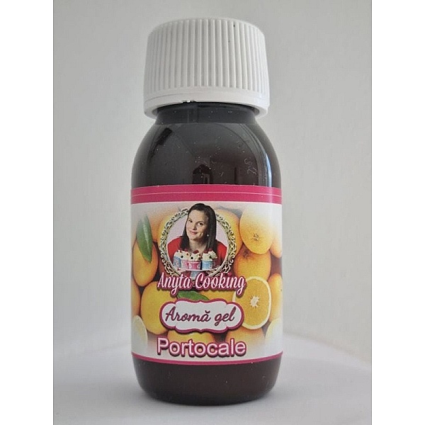 Aroma Gel - PORTOCALE - 60 ml - Anyta Cooking