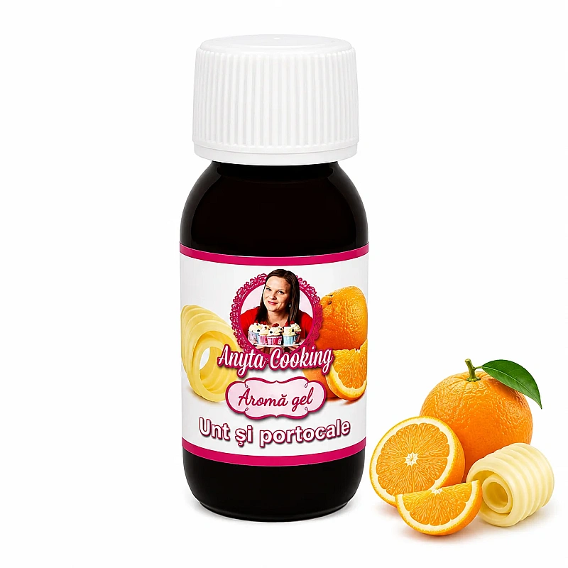 Aroma Gel - UNT si PORTOCALE - 60 ml - Anyta Cooking