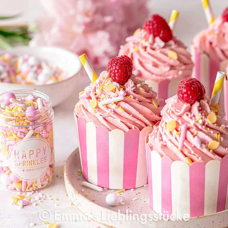 Set de 12 bucati forme de copt briose, cupcakes - Happy Sprinkles