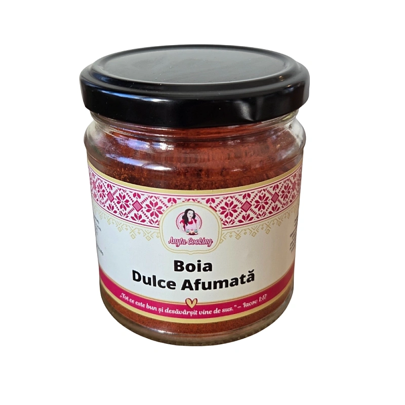 Boia Dulce Afumata - Condiment PREMIUM &ndash; 100% Natural - Anyta Cooking