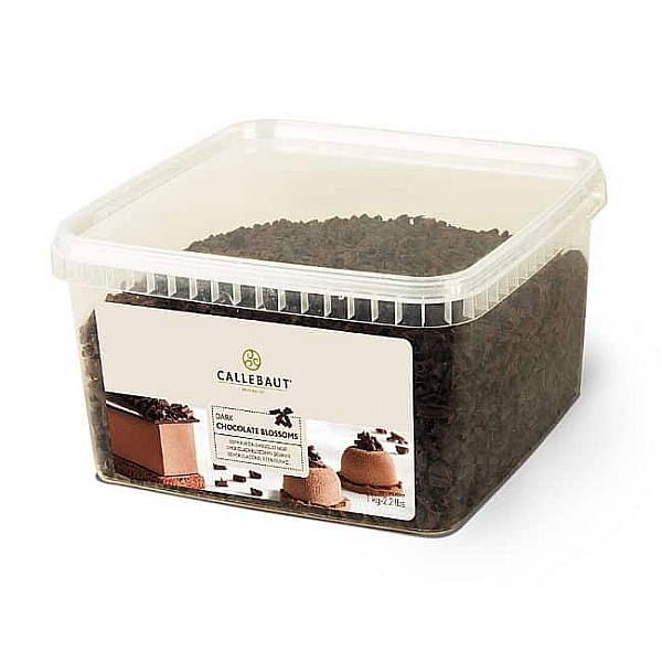 Bucle din ciocolată neagră-Dark Bloosom-1kg-Callebaut Mona Lisa - Anyta Cooking