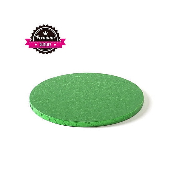 Cake Drum-Verde-&Oslash; 25 cu x 1.2 cm grosime-Decora - Anyta Cooking