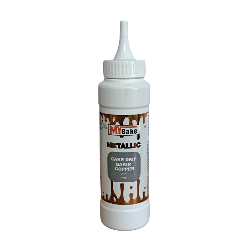Glazura de ciocolata - CAKE DRIP - Cupru Metalizat - 250g - Dr Gusto