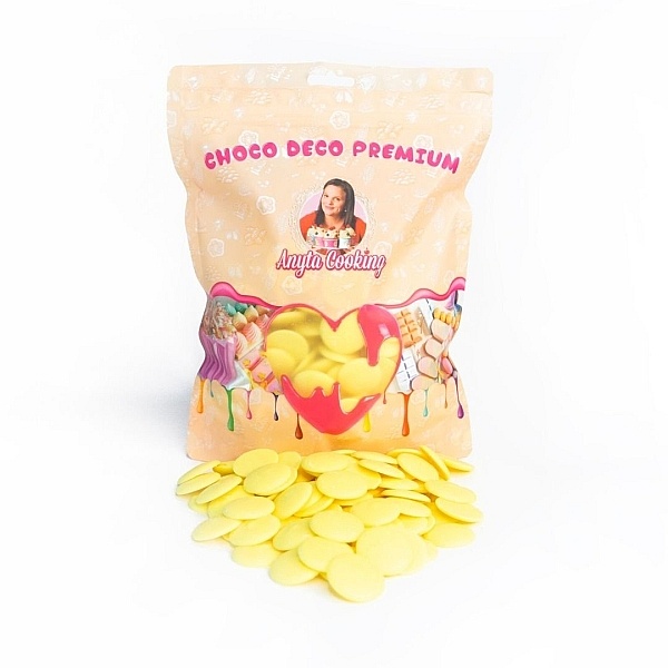 Choco Deco Premium (Deco Melts)-1 kg-(Galben-Lamaie)-Anyta Cooking - Anyta Cooking