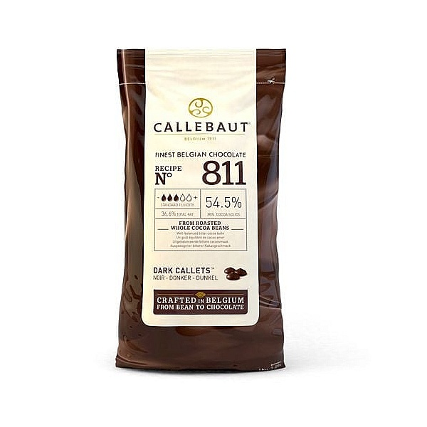 Ciocolata Neagra 811 - 54,5% Cacao - 1kg - Callebaut&reg; - Anyta Cooking
