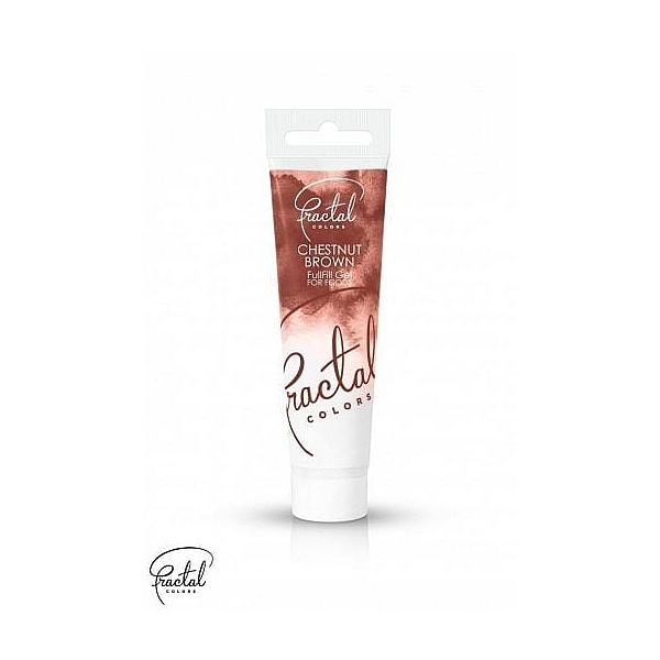 Colorant Gel Alimentar - CHESTNUT BROWN - 30 g- Fractal  