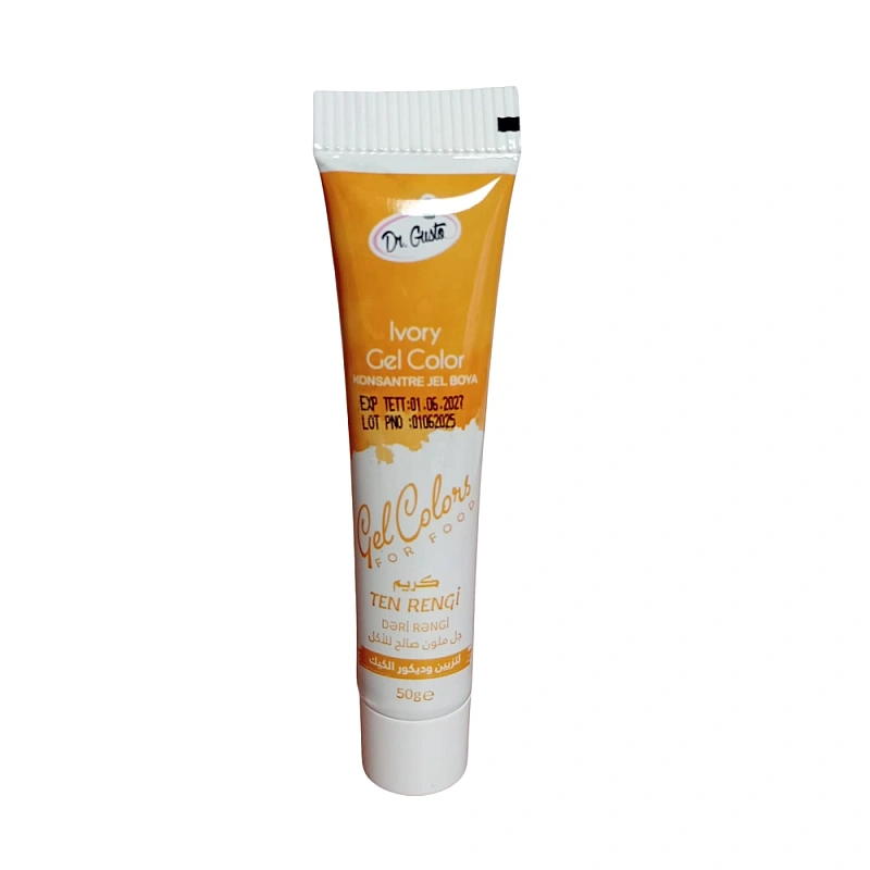Colorant alimentar gel IVORY - 50g - Dr. Gusto
