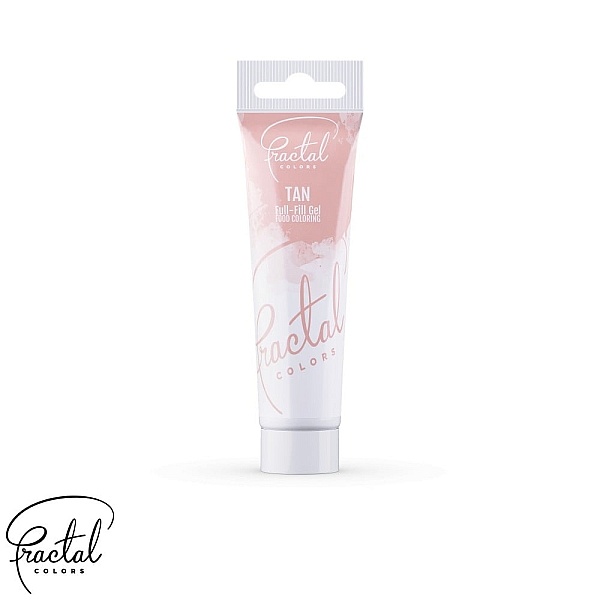 Colorant Gel Alimentar - TAN- 30 g- Fractal 