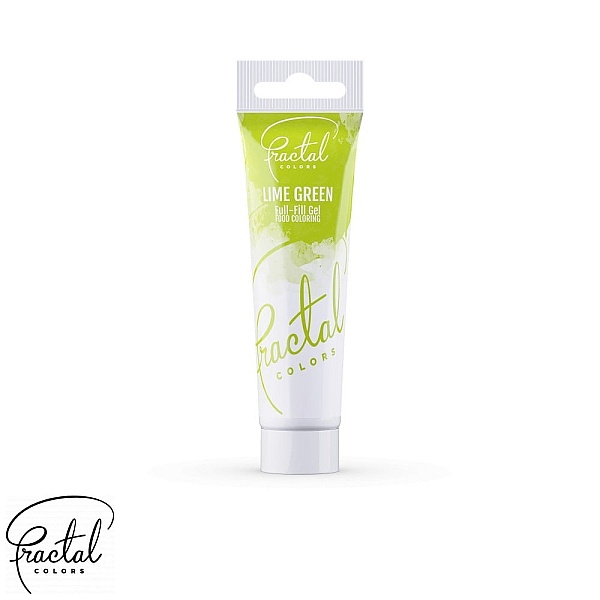Colorant Gel Alimentar - LIME GREEN - 30 g - Fractal 