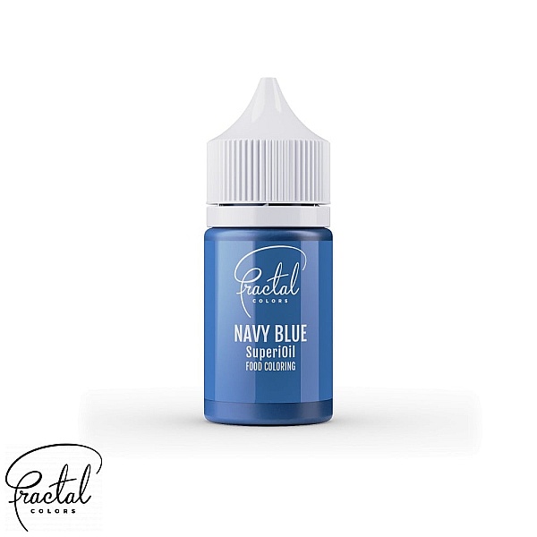 Colorant Alimentar Liposolubil - SuperiOil - NAVY BLUE - 30 gr - Fractal 