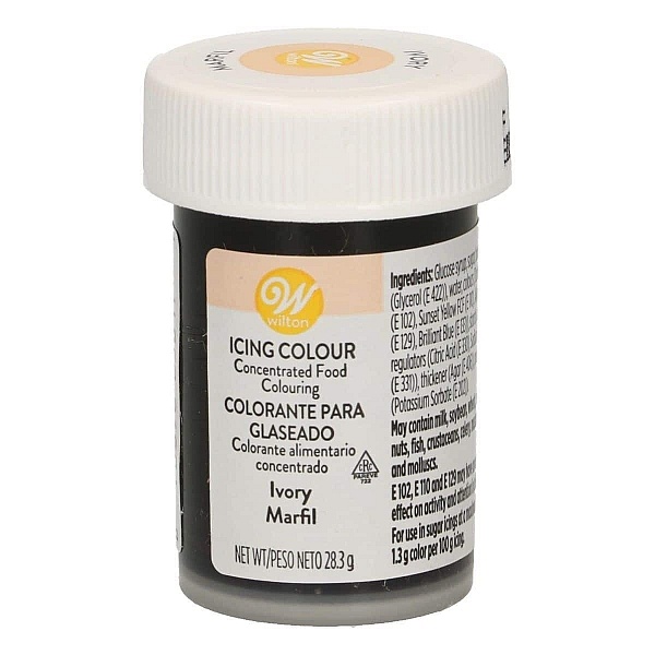 Colorant alimentar Pasta/Gel- Ivory -28 gr. - Wilton - Anyta Cooking