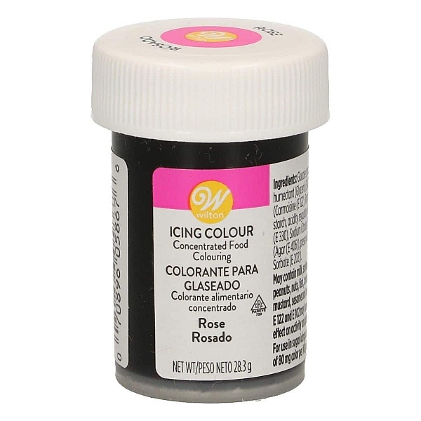 Colorant alimentar Pasta/Gel- Rose - 28 gr. - Wilton - Anyta Cooking
