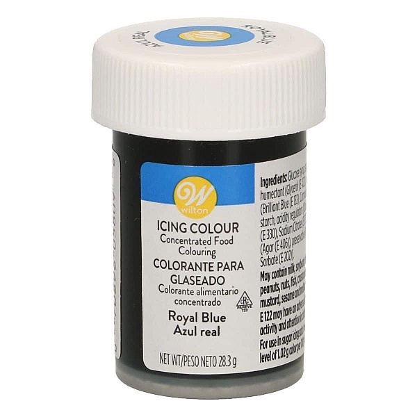 Colorant alimentar Pasta/Gel- Royal Blue - 28 gr. - Wilton - Decora