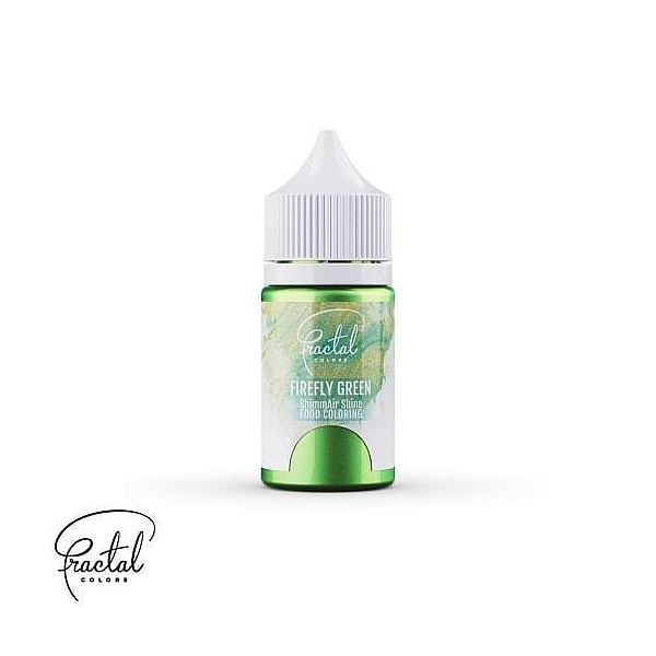 Colorant Nonalimentar pt aerograf - Sclipicios - FIREFLY GREEN -33g - Fractal 