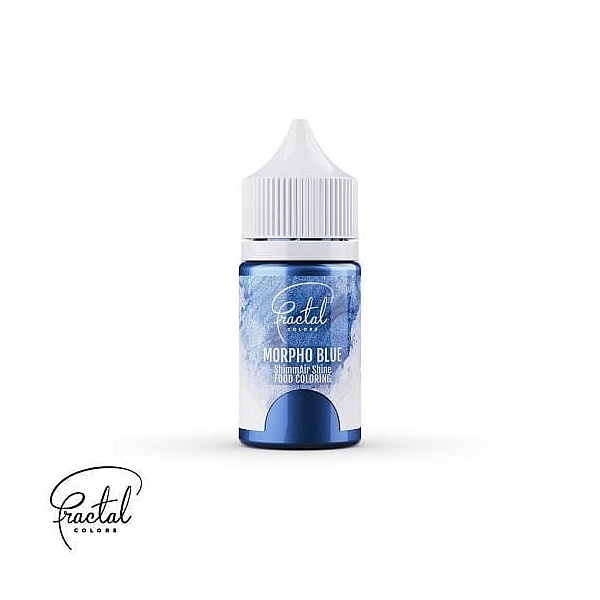 Colorant Nonalimentar pt aerograf - Sclipicios - MORPHO BLUE -33g - Fractal 