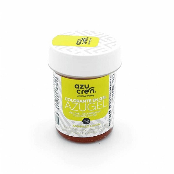 Colorant Gel - AzuGel - GALBEN LAMAIE -35 gr - AzuCren - Anyta Cooking	