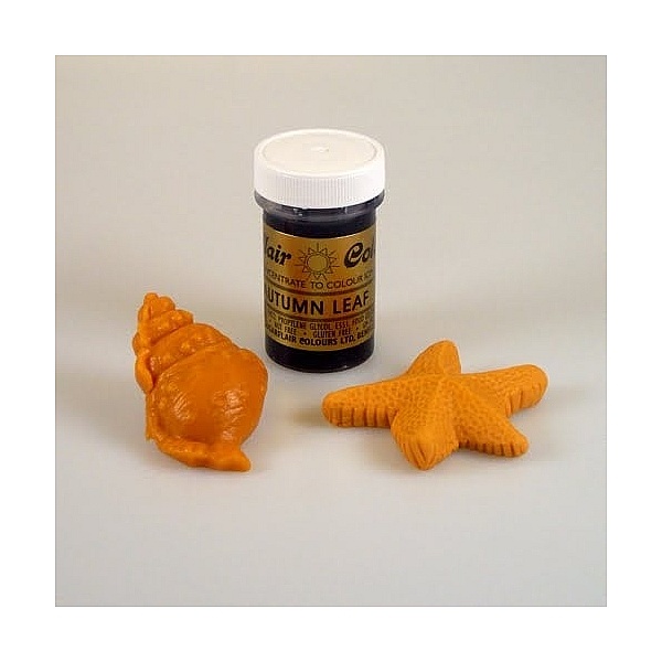 Colorant Gel Galben AUTUMN LEAF / Maroniu &ndash; 25 G &ndash; Sugarflair - Anyta Cooking