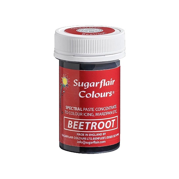 Colorant Pasta/Gel - Beetroot/Sfecla Rosie &ndash; 25 G &ndash; Sugarflair