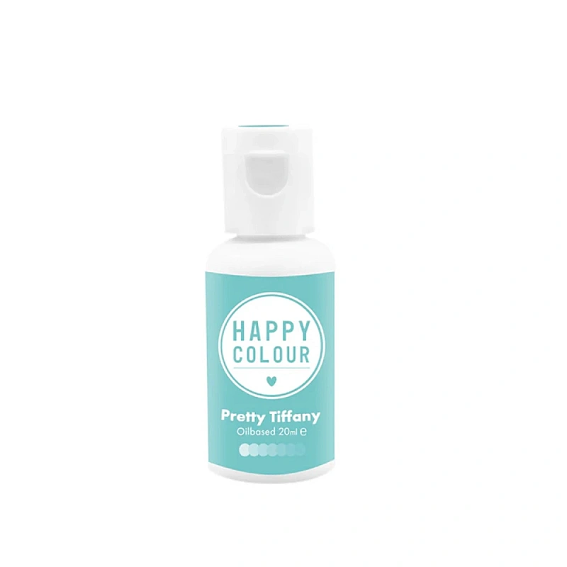 Colorant pt Ciocolată ,Crema de Unt etc.- PRETTY TIFFANY, 20 ml- Happy Colour