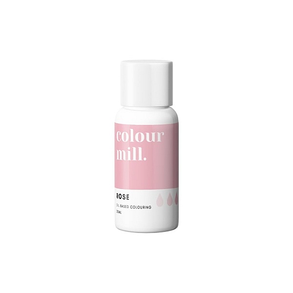 Colorant pt Ciocolată ,Crema de Unt etc.-Rose, 20 ml-Colour Mill - Anyta Cooking
