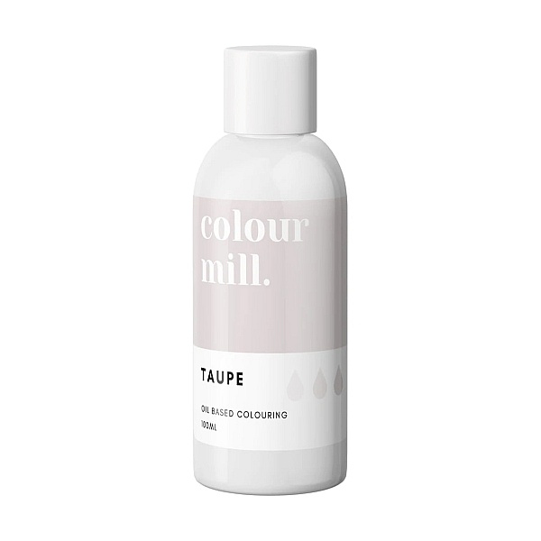 Colorant pt Ciocolată ,Crema de Unt etc.- Taupe , 100 ml-Colour Mill - Anyta Cooking