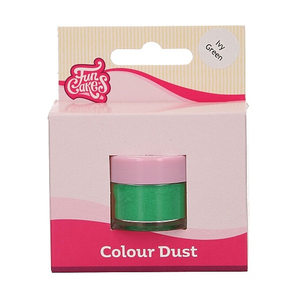 Colorant pudra comestibila &ndash; IVY GREEN- 1,5 GR -Funcakes - Anyta Cooking