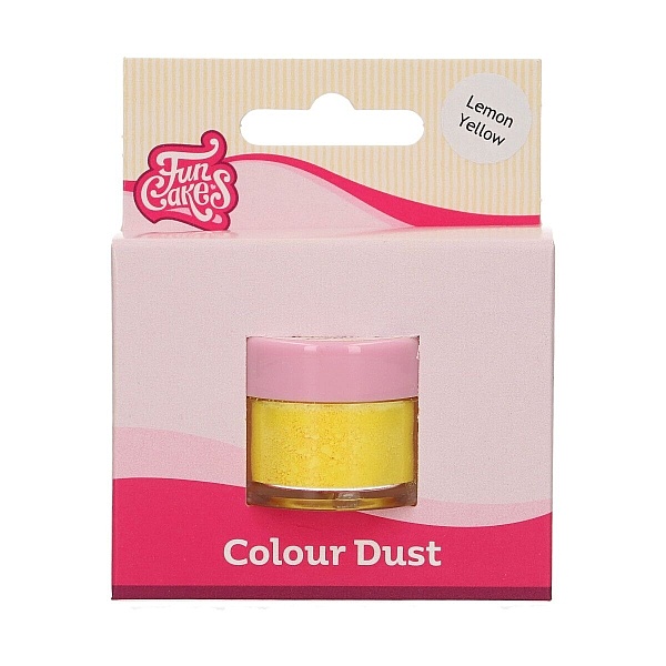 Colorant pudra comestibila &ndash; LEMON YELLOW- 3 GR -Funcakes - Anyta Cooking