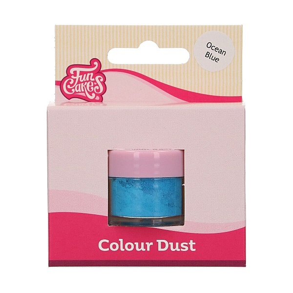 Colorant pudra comestibila &ndash; OCEAN BLUE- 2,5 GR -Funcakes - Anyta Cooking