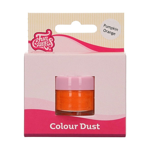 Colorant pudra comestibila &ndash; PUMPKIN ORANGE- 1,5 GR -Funcakes - Anyta Cooking