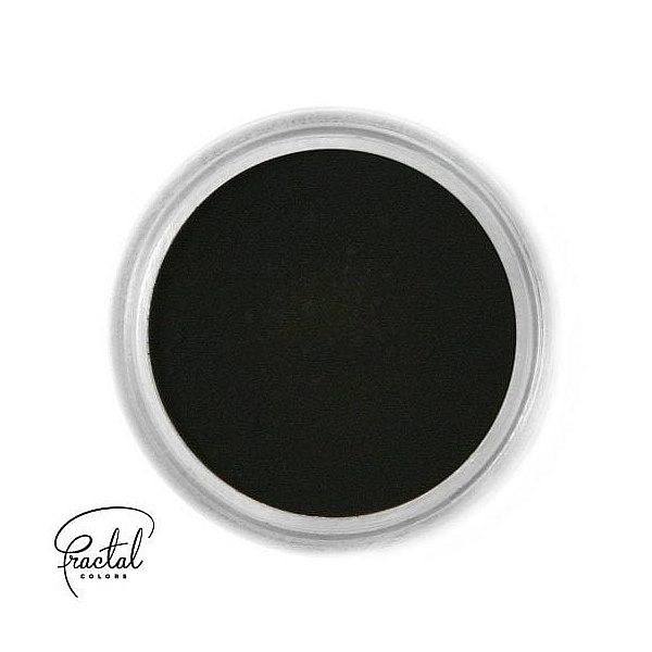 Colorant Pudra Alimentar - FUNDUSTIC BLACK - 1,5 g - Fractal 