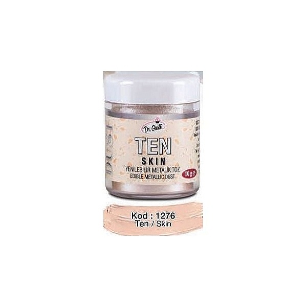 Colorant Pudra Metalizat -Culoarea Tenului / Ten - 10 gr - Dr gusto - Anyta Cooking