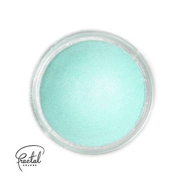 Colorant Pudră Mată Nonalimentar - SHINE FROZEN GREEN -2,5 gr - Fractal