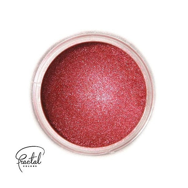 Colorant Pudră Alimentar - SHINE RUBY -2,5 gr - Fractal 